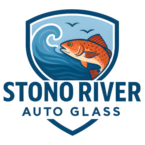 Stono River Auto Glass Logo in Charleston, SC